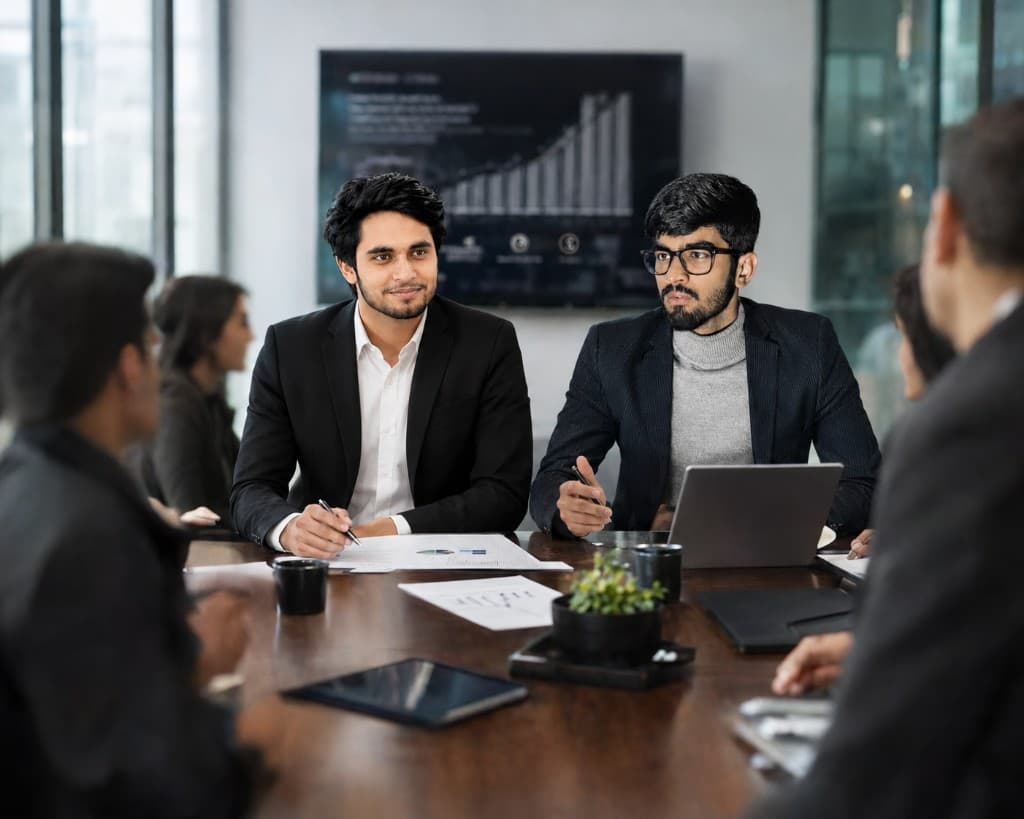 Avortix team collaborating in a meeting